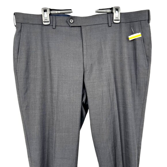 Original Penguin Mens Osmans Wool Blend Dress Pants TrousersGray Waist 41 NWOT - Picture 5 of 11